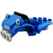 Duplo Blue Quad/Bike Body with Eyes and silver grille (54005 / 55886)