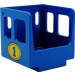 Duplo Azul Steam Motor Cabin con number &#039;1&#039; en Amarillo Oval (Más viejo, más grande) (4544)