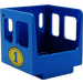 Duplo Blauw Steam Motor Cabin met number &#039;1&#039; in Geel ovaal (Ouder, Kleiner) (4544)