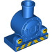 Duplo Blau Steam Motor Vorderseite (26386)