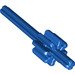 Duplo Blue Technic Axle with Gear Wheel (6523)