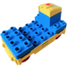 Duplo Blau Zugbasis mit Batterie Compartment (75704)