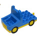 Duplo Blue Truck with 4 x 4 Flatbed Plate (75947)