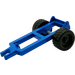 Duplo Blå Vogn Chassis uden forstærkning (4820)