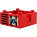 Duplo Box with Handle 4 x 4 x 1.5 with EMT Logo (47423)