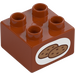 Duplo Brick 2 x 2 with Cookies (3437)