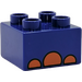 Duplo Brick 2 x 2 with Toes (3437)