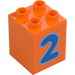 Duplo Brick 2 x 2 x 2 with 2 (13164 / 31110)