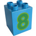 Duplo Brick 2 x 2 x 2 with &#039;8&#039; (13171 / 28938)