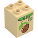 Duplo Brick 2 x 2 x 2 with Bean Sprout (31110 / 102299)