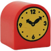 Duplo Brick 2 x 2 x 2 with Curved Top with Clock (3664)