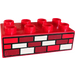 Duplo Brick 2 x 4 with Brick Wall (3011 / 53151)