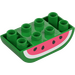 Duplo Palikka 2 x 4 jossa Kaareva Pohja jossa Watermelon (98224 / 101568)