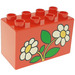Duplo Brick 2 x 4 x 2 with Flowers (31111)