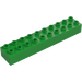 Duplo Jasno zielony Cegła 2 x 10 (2291)