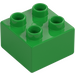 Duplo Bright Green Brick 2 x 2 (3437 / 89461)