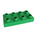 Duplo Bright Green Plate 2 x 4 (4538 / 40666)