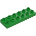 Duplo Leuchtendes Grün Platte 2 x 6 (98233)