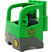 Duplo Bright Green Truck Cab with Recycling Logo (48124 / 51819)