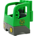 Duplo Bright Green Truck Cab with Recycling Logo (48124 / 51819)