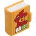 Duplo Bright Light Orange Book with ABC and Rabbit (104355)