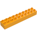 Duplo Světle oranžová Kostka 2 x 10 (2291)