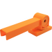 Duplo Leuchtendes helles Orange Kran Hebel Untere Abschnitt (40633)