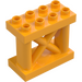 Duplo Jasnopomarańczowy Lattice Ściana 2 x 4 x 3 (65156)