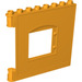 Duplo Leuchtendes helles Orange Paneel 1 x 8 x 6 mit Fenster - Rechts (53916)