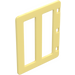 Duplo Jaune Clair Brillant Porte 4 x 5 avec Cut Out (65111)