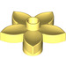 Duplo Jaune clair brillant Fleur avec 5 Angular Pétales (6510 / 52639)