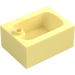 Duplo Světle žlutá Malý Bathtub (65113)