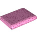 Duplo Rose pétant Blanket (8 x 10cm) avec Pink Stars (75681 / 85964)