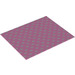 Duplo Fel roze Blanket (8 x 10cm) met Polka Dots (29988 / 85964)
