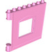 Duplo Fel roze Paneel 1 x 8 x 6 met Venster - Rechts (53916)