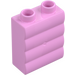 Duplo Rose Pétant mur 1 x 2 x 2 Plank Paterne (18783)