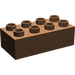 Duplo Brown Brick 2 x 4 (3011 / 31459)