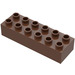 Duplo Marron Brique 2 x 6 (2300)