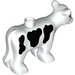 Duplo Cow Calf with black splodges (6679 / 75721)
