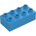 Duplo Dark Azure Brick 2 x 4 (3011 / 31459)