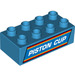 Duplo Dark Azure Brick 2 x 4 with Piston Cup (3011 / 33328)