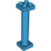 Duplo Donker Azuurblauw Column 2 x 2 x 6 (57888 / 98457)