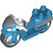 Duplo Dark Azure Motorcycle (29973 / 78295)