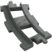 Duplo Dark Gray Rail Curved (6378)