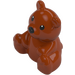 Duplo Dark Orange Bear - Sitting (66020 / 67319)