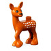 Duplo Ciemna pomarańcza Deer Kobieta (19038)