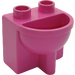 Duplo Mørk rosa Bathroom Sink (4892 / 21990)