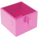 Duplo Dunkelpink Drawer mit Griff (4891)