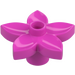 Duplo Dark Pink Flower with 5 Angular Petals (6510 / 52639)