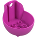 Duplo Donkerroze Gondola met Rotation Pin (29306)